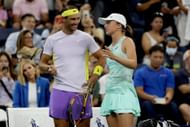 Rafael Nadal and Iga Swiatek at the 2022 US Open - Source: Getty